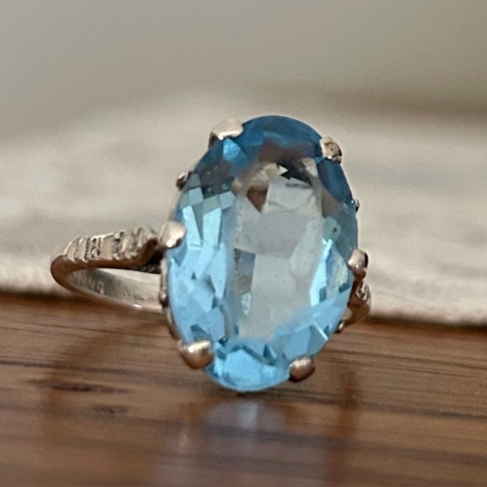 Vintage Sterling Shiptonia Ring